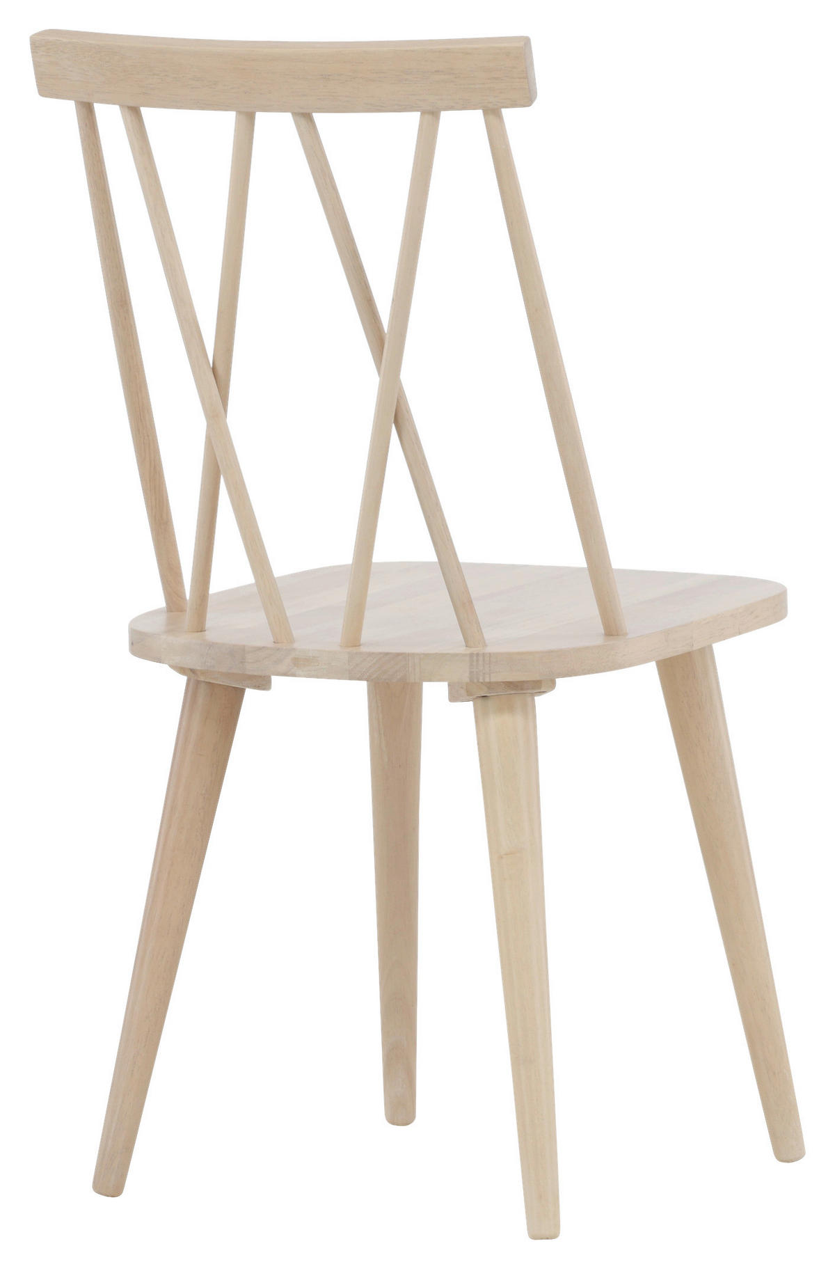 STUHL-SET 2 Stück  in  - Weiß, Design, Holz (43/88/50cm) - Livetastic