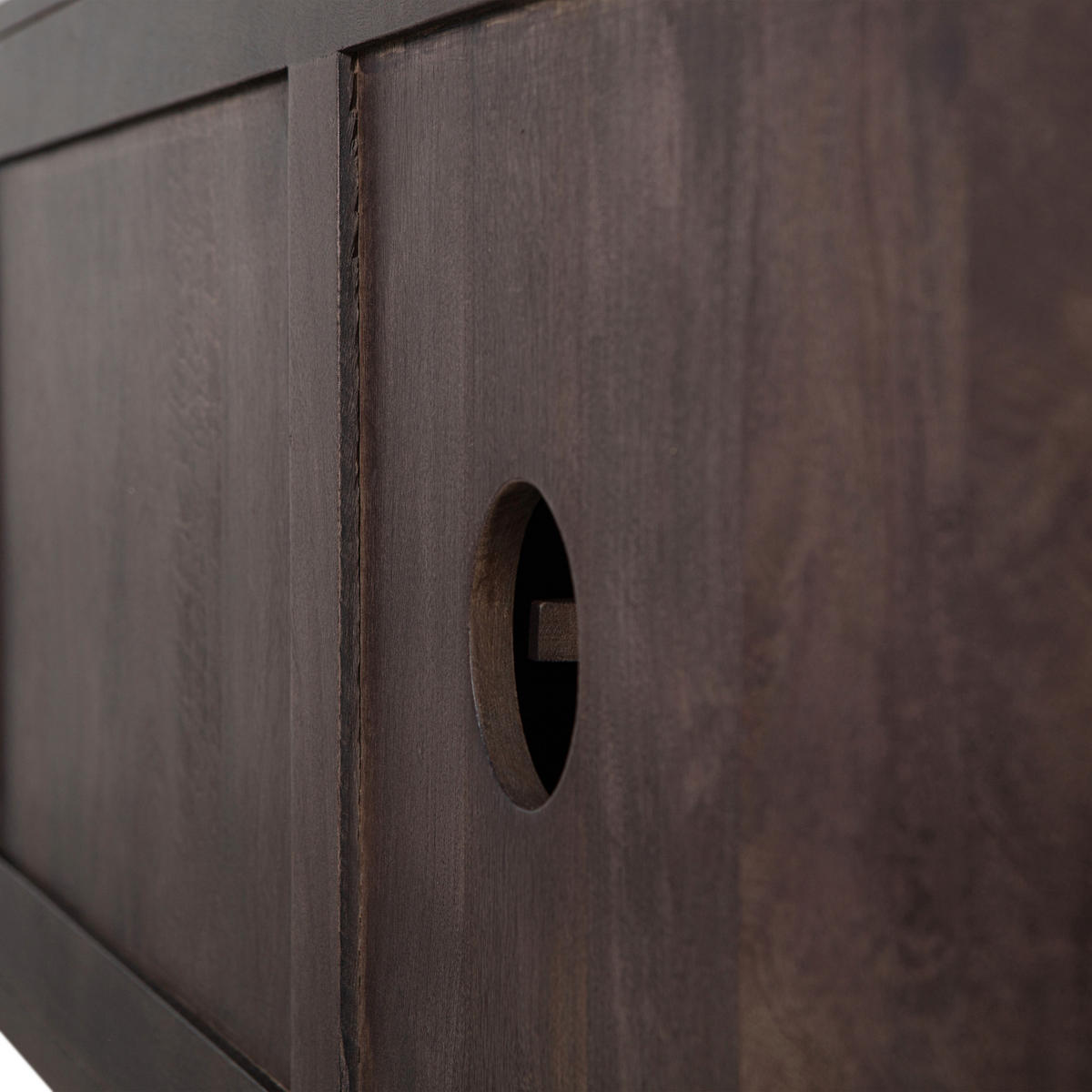 SIDEBOARD Draw 180/70/40 cm  - Messingfarben/Walnussfarben, Design, Holz/Metall (180/70/40cm) - Livetastic