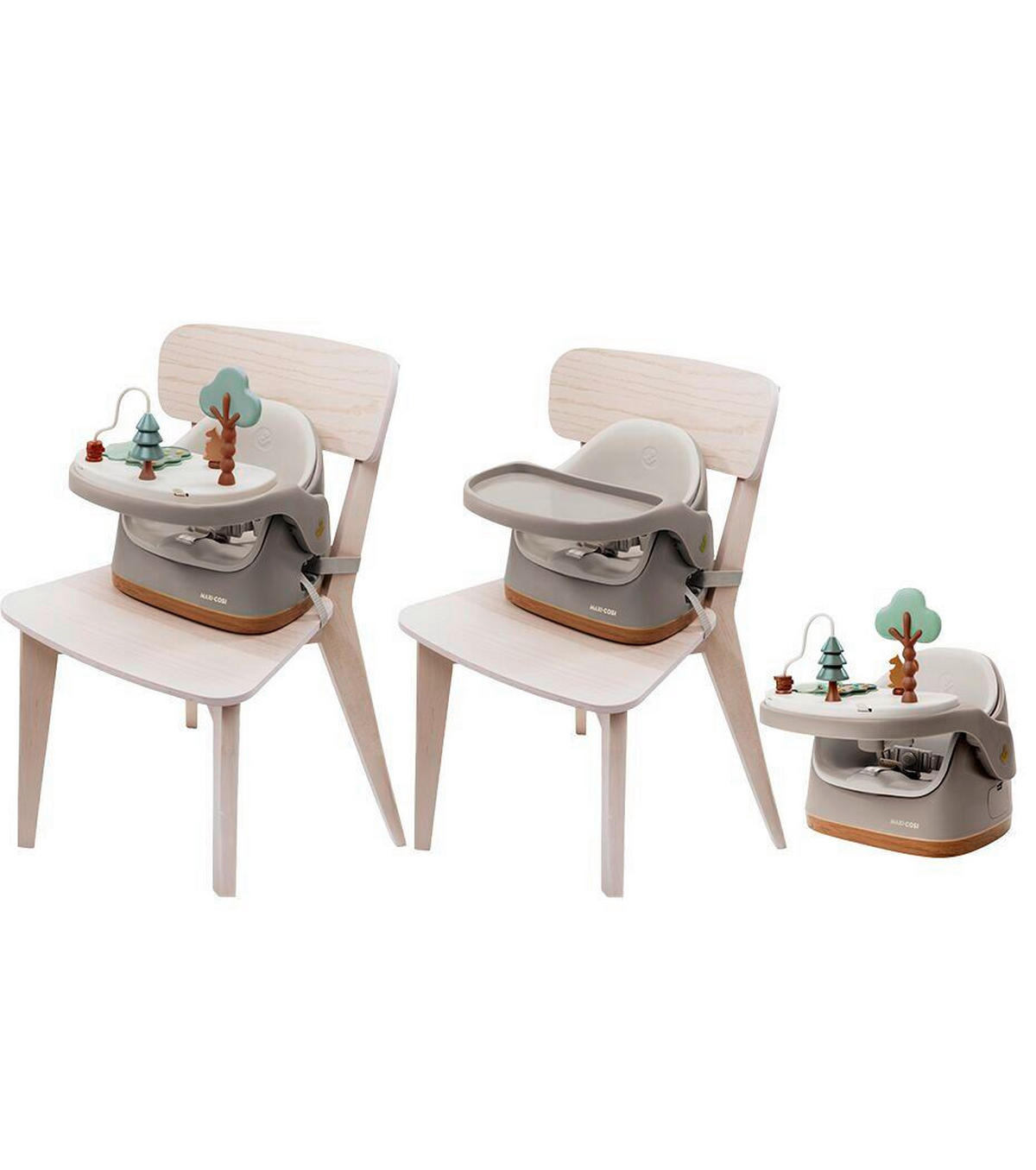 HOCHSTUHLSITZ Jay Plus  - Beige/Hellgrau, Basics, Kunststoff/Metall (31/27,3/21,9cm) - Maxi-Cosi