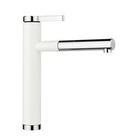 KÜCHENARMATUR 518441  - Chromfarben/Weiß, Basics, Stein/Metall (4,6/28/24,8cm) - Blanco