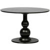 ESSTISCH in Holz 120/120/75 cm  - Schwarz, Design, Holz (120/120/75cm) - Livetastic