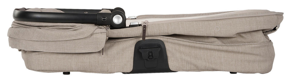 LIEGEWANNE Mixx Next  - Beigebraun/Grauweiß, Basics, Kunststoff (43/63/90cm) - Nuna