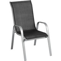 SCAUN DE GRĂDINĂ in metal negru  - negru, Design, metal (55/96/72cm) - Xora