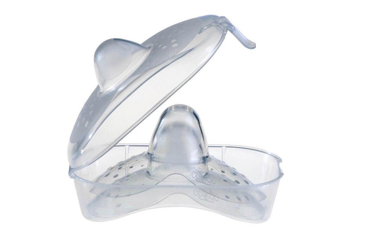 Stillhütchen Gr. 2   - Transparent, Basics, Kunststoff (9,1/12,5/5,5cm) - MAM