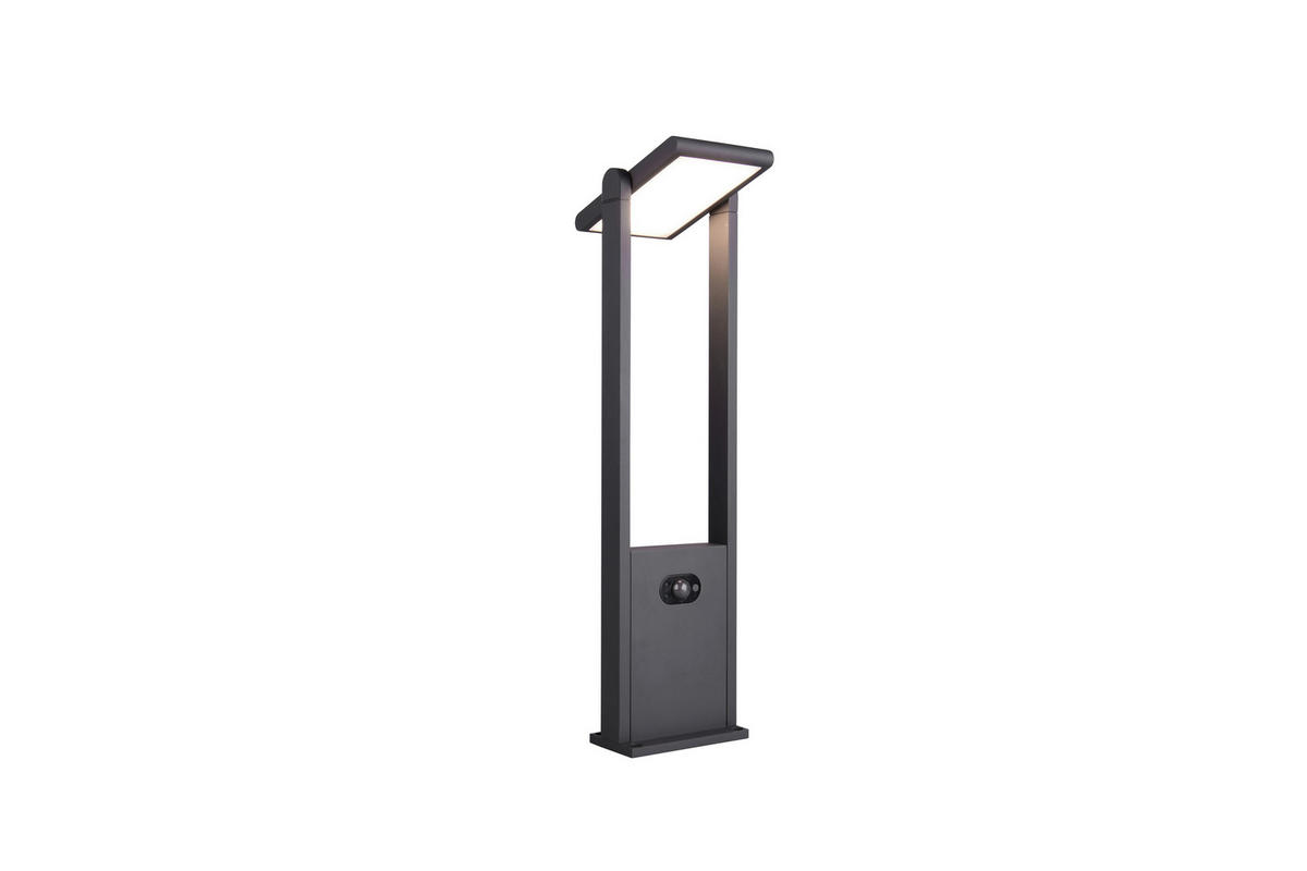 VÄGLAMPA - antracit, Design, metall (61/15,5/20cm) - Trio Leuchten