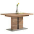 ESSTISCH in Holz, Metall 130(178)/90/75 cm - Nussbaumfarben, Design, Holz/Holzwerkstoff (130(178)/90/75cm) ESSTISCH in Holz, Metall 130(178)/90/75 cm - Nussbaumfarben, Design, Holz/Holzwerkstoff (130(178)/90/75cm)
