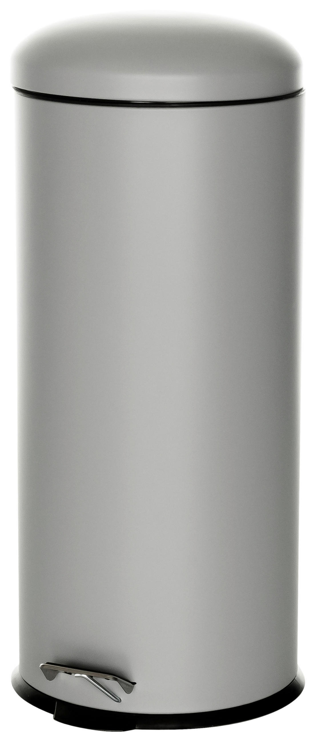 ABFALLSAMMLER 30 l  Metall  - Schwarz/Grau, Basics, Kunststoff/Metall (30/69/30cm) - MID.YOU