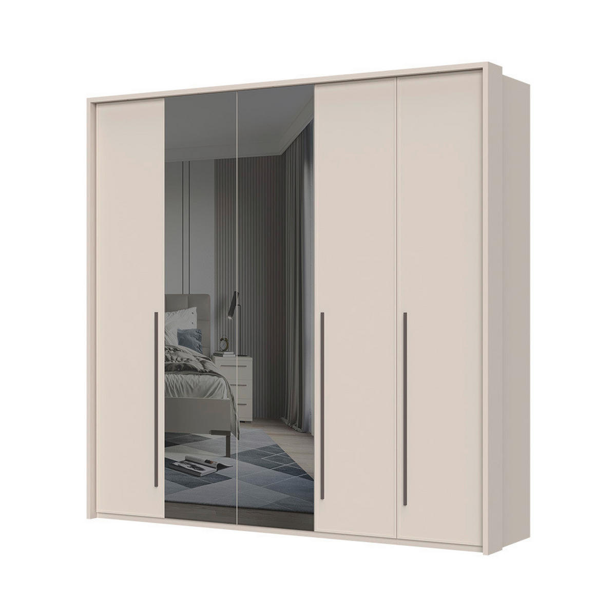 ORMAR SA KLASIČNIM VRATIMA  232/226/60 cm  - Dizajnerski, pločasti materijal/plastika (232/226/60cm)