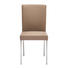 STUHL in Metall, Leder Schlammfarben, Edelstahlfarben - Schlammfarben/Edelstahlfarben, Design, Leder/Metall (47/94/63cm) - Moderano STUHL in Metall, Leder Schlammfarben, Edelstahlfarben - Schlammfarben/Edelstahlfarben, Design, Leder/Metall (47/94/63cm) - Moderano