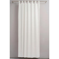 SCHLAUFENVORHANG  - Weiss, Basics, Textil (150/270cm)