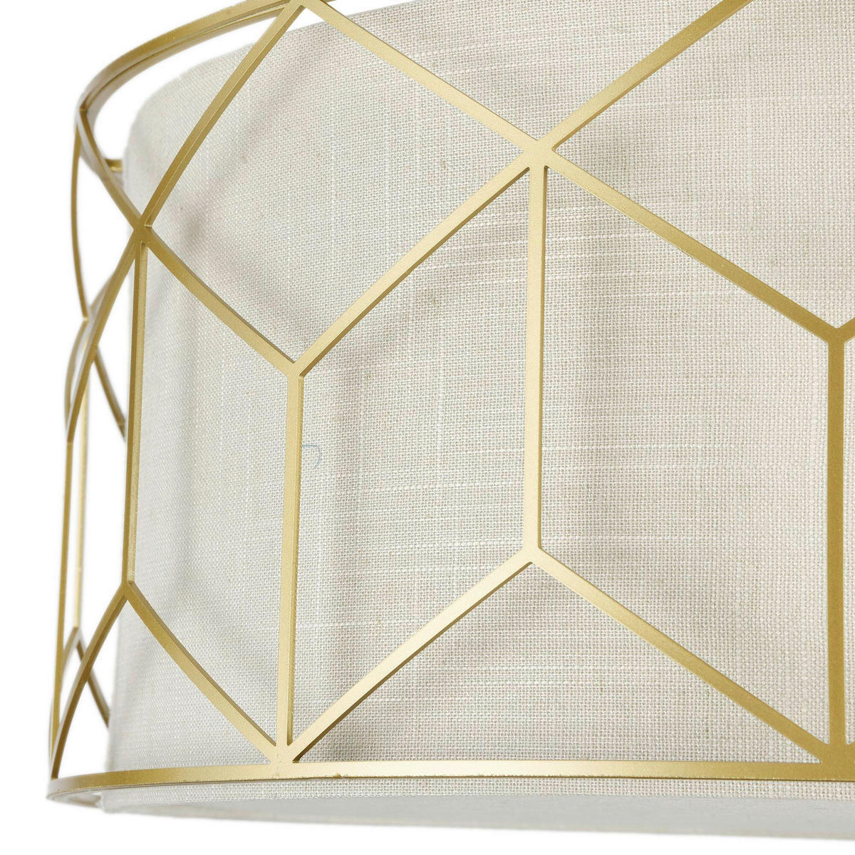TAKLAMPA House 43/19 cm  - guldfärgad, Trend, metall/textil (43/19cm) - MAYTONI