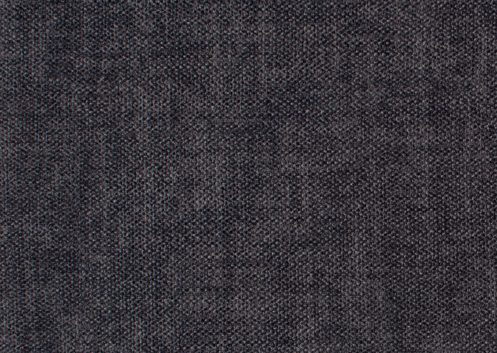 ECKSOFA in Velours Anthrazit  153/283 cm  - Anthrazit/Schwarz, Design, Textil/Metall (153/283cm) - Valdera