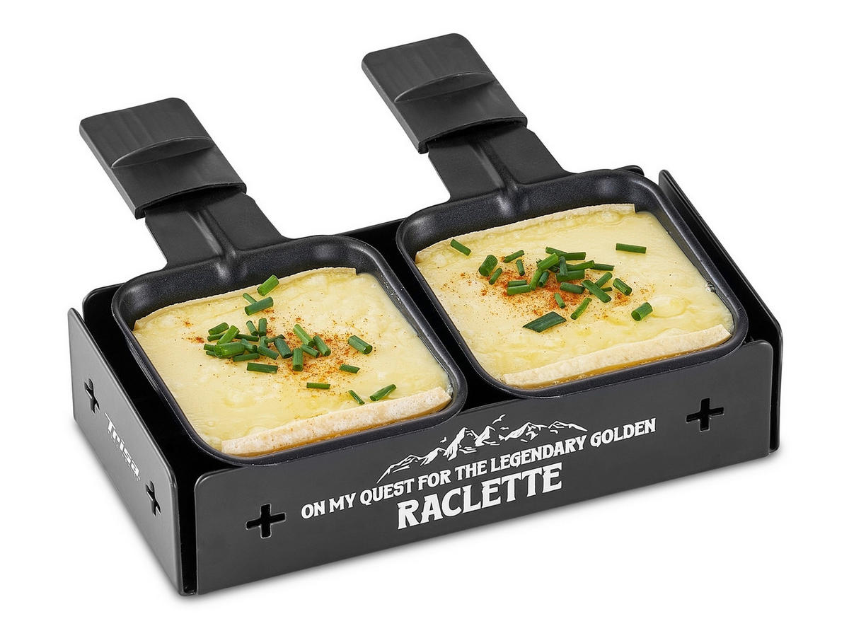 RACLETTE-GRILL  - Braun, Basics, Textil (19,5/10/5cm) - Trisa Electronics