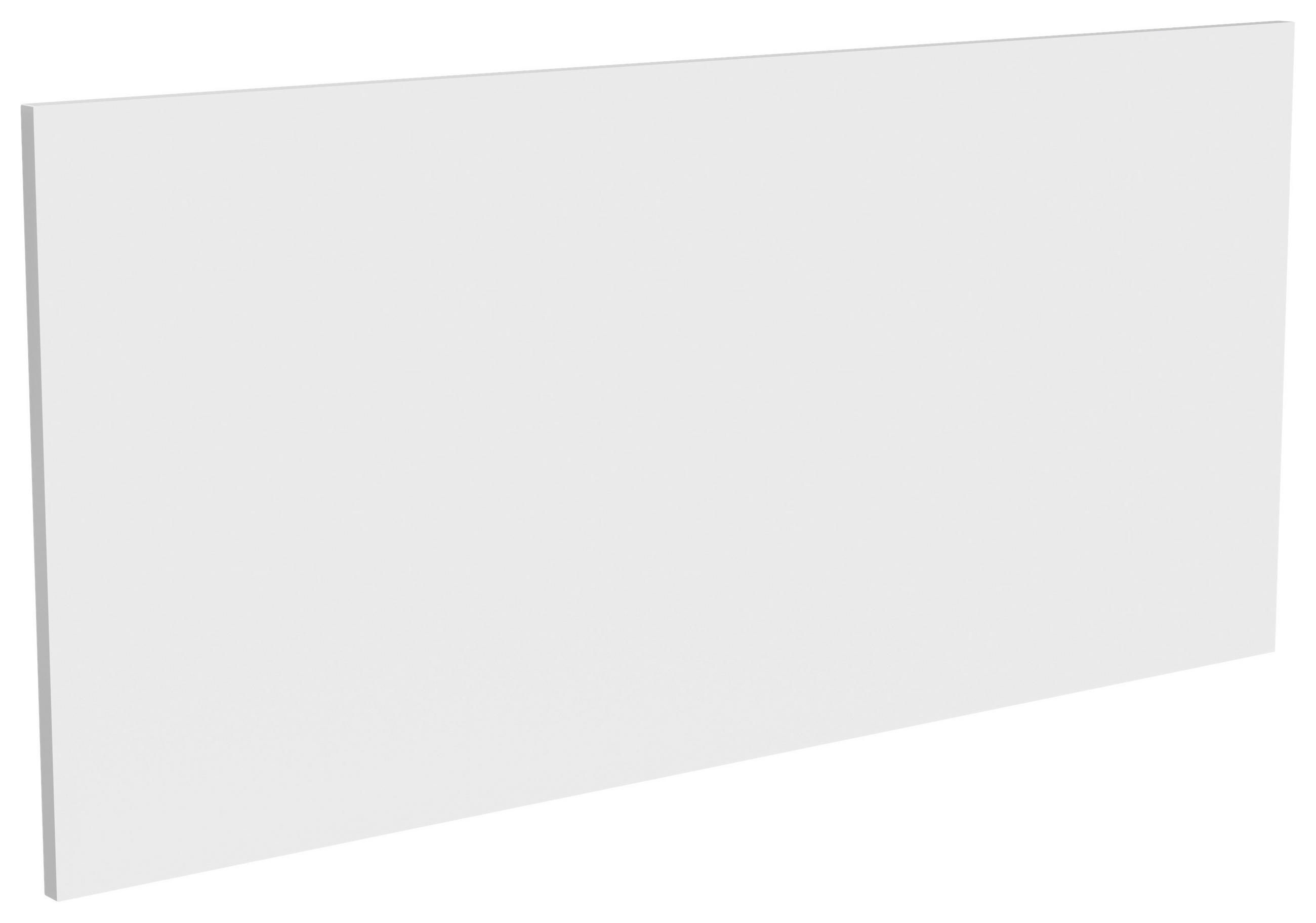 WANDSPIEGEL 130/60/2 cm    in rechteckig  - Weiß, KONVENTIONELL, Glas/Holzwerkstoff (130/60/2cm) - Novel