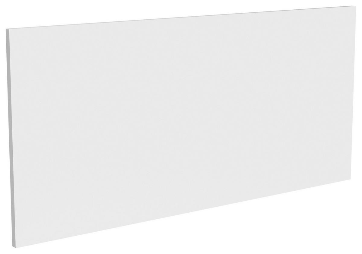WANDSPIEGEL 130/60/2 cm    in rechteckig  - Weiß, KONVENTIONELL, Glas/Holzwerkstoff (130/60/2cm) - Novel