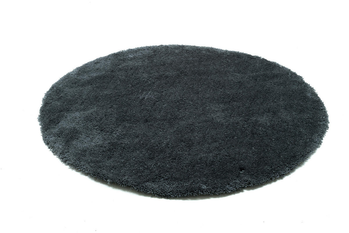 HOCHFLORTEPPICH 100/100 cm Cozy Anthrazit  - Anthrazit, Basics, Textil (100/100cm) - Tom Tailor