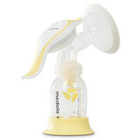 BRÖSTPUMP  Harmony flex  - vit/gul, Basics, plast (16,7/20/8cm) - Medela