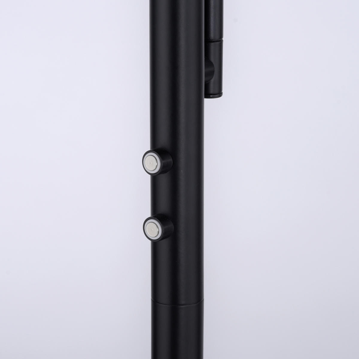 LED STOJACÍ LAMPA, 56/57,5/190 cm - černá, Basics, kov/plast (56/57,5/190cm)