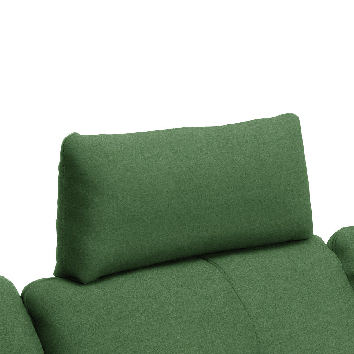 ECKSOFA in Webstoff Grün  - Schwarz/Grün, Design, Textil/Metall (301/179cm) - Chilliano