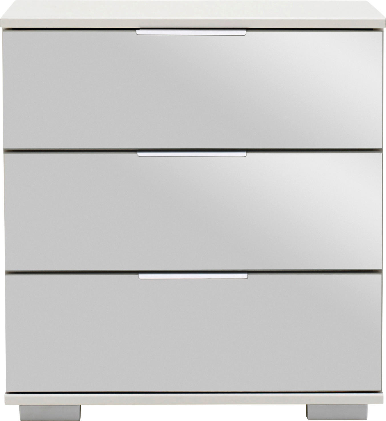 Nachtkästchen in Weiß