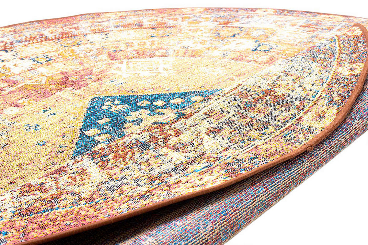 OUTDOORTEPPICH 100/100 cm Terracotta  - Terracotta, Basics, Textil (100/100cm) - Tom Tailor