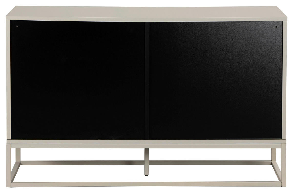 SIDEBOARD  in 120/76/40 cm  - Weiß, Design, Holzwerkstoff/Metall (120/76/40cm) - MID.YOU