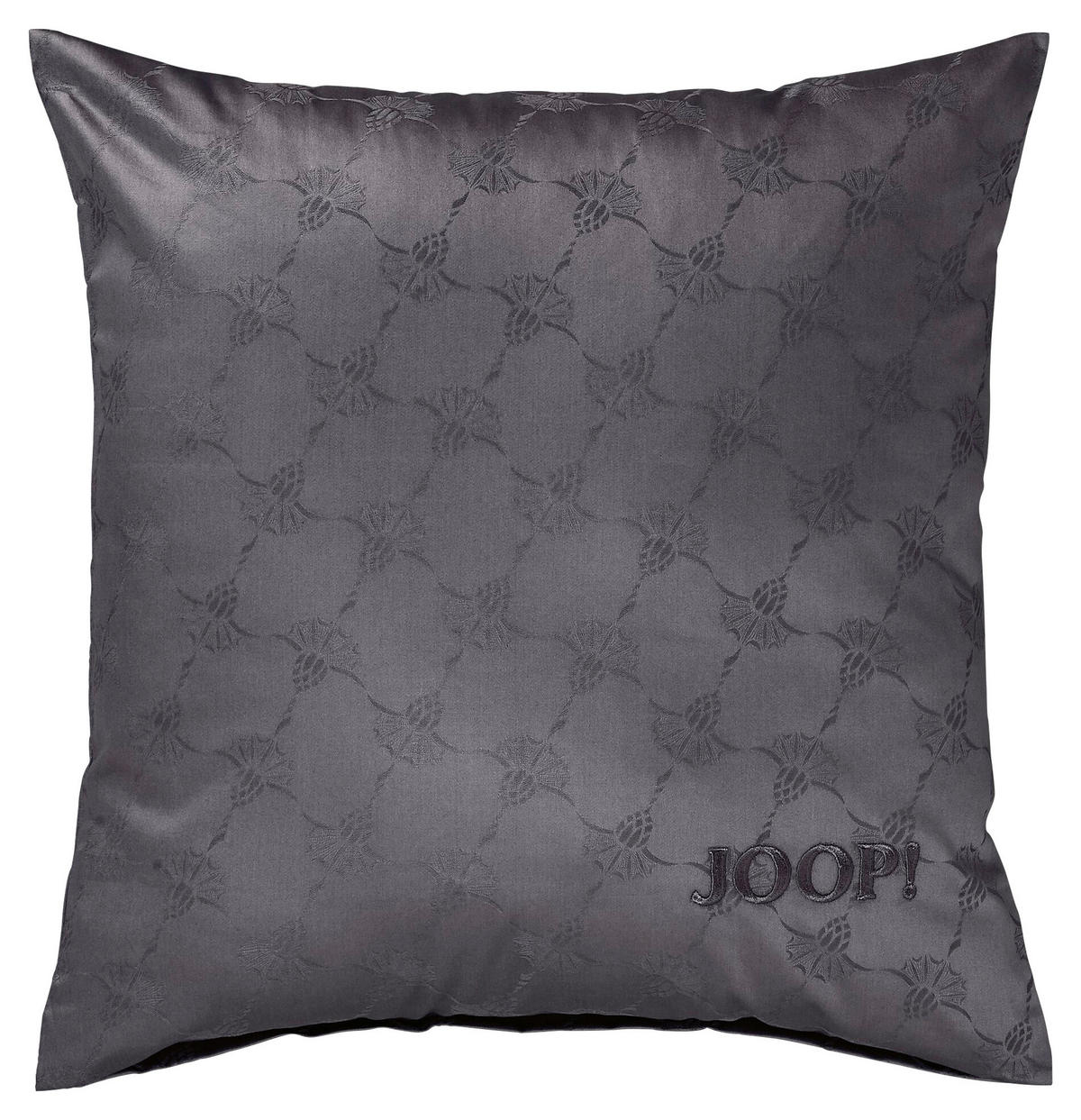 KOPFKISSENBEZUG 40/40 cm  - Anthrazit, Basics, Textil (40/40cm) - Joop!