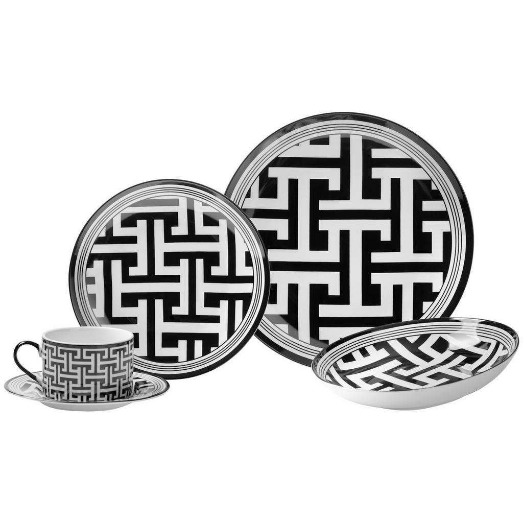 Novel KOMBINOVANÁ SOUPRAVA 20dílné, porcelán (new bone china) keramika