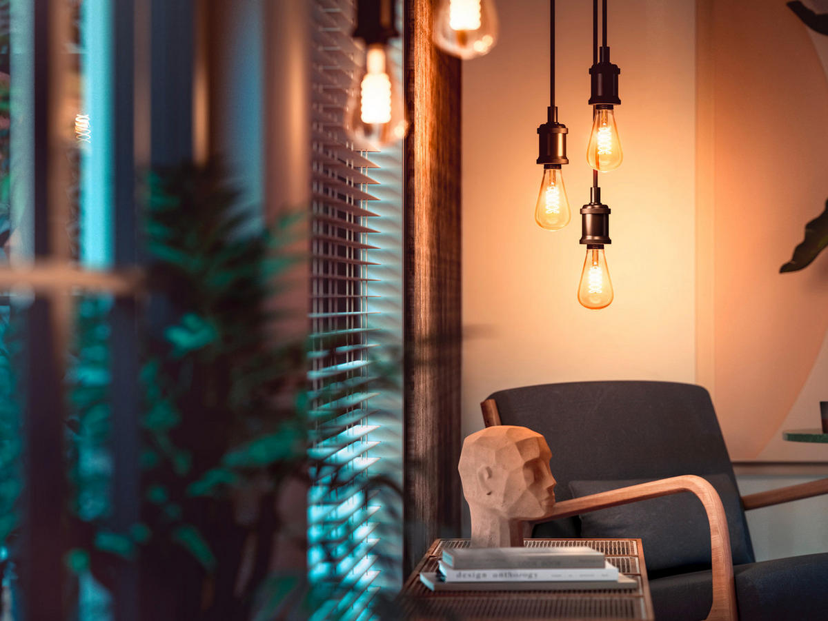 LED-FILAMENT-LEUCHTMITTEL   E27 7 W  - Basics (12,5/19,2/12,5cm) - Philips HUE