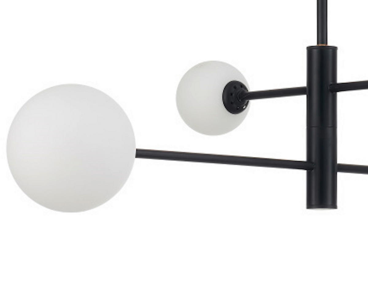 ZÁVĚSNÉ SVÍTIDLO, 87/49.5 cm  - černá, Konvenční, kov (87/49.5cm)