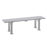 GARTENBANK 150/42/37 cm   - Weiß, Basics, Kunststoff (150/42/37cm) - Modante
