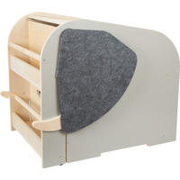 SPIELZEUGBOX  - Multicolor, Basics, Holz/Textil (63/41/51cm) - small foot