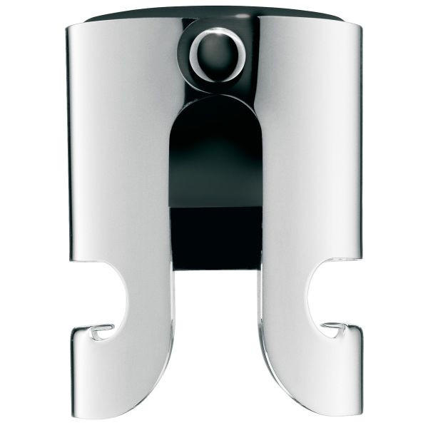 ČEP ZA PJENUŠAC Clever More - boje oplemenjenog čelika/crna, Basics, metal (4cm) - WMF