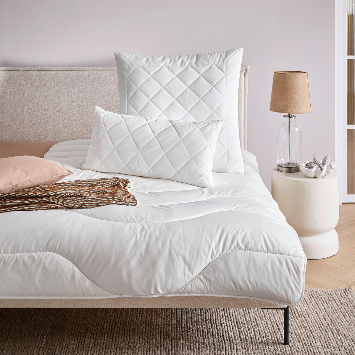 GANZJAHRESDECKE  Copa  200/200 cm   - Weiß, Basics, Textil (200/200cm) - Sleeptex