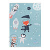 KINDERTEPPICH 115/170 cm  - Blau/Weiss, Trend, Textil (115/170cm) - Ben'n'jen