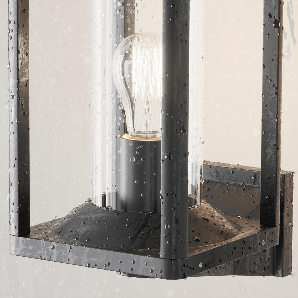 WANDLEUCHTE Cell 14.5/27.6/21.5 cm  - Graphitfarben, Design, Metall (14.5/27.6/21.5cm) - MAYTONI