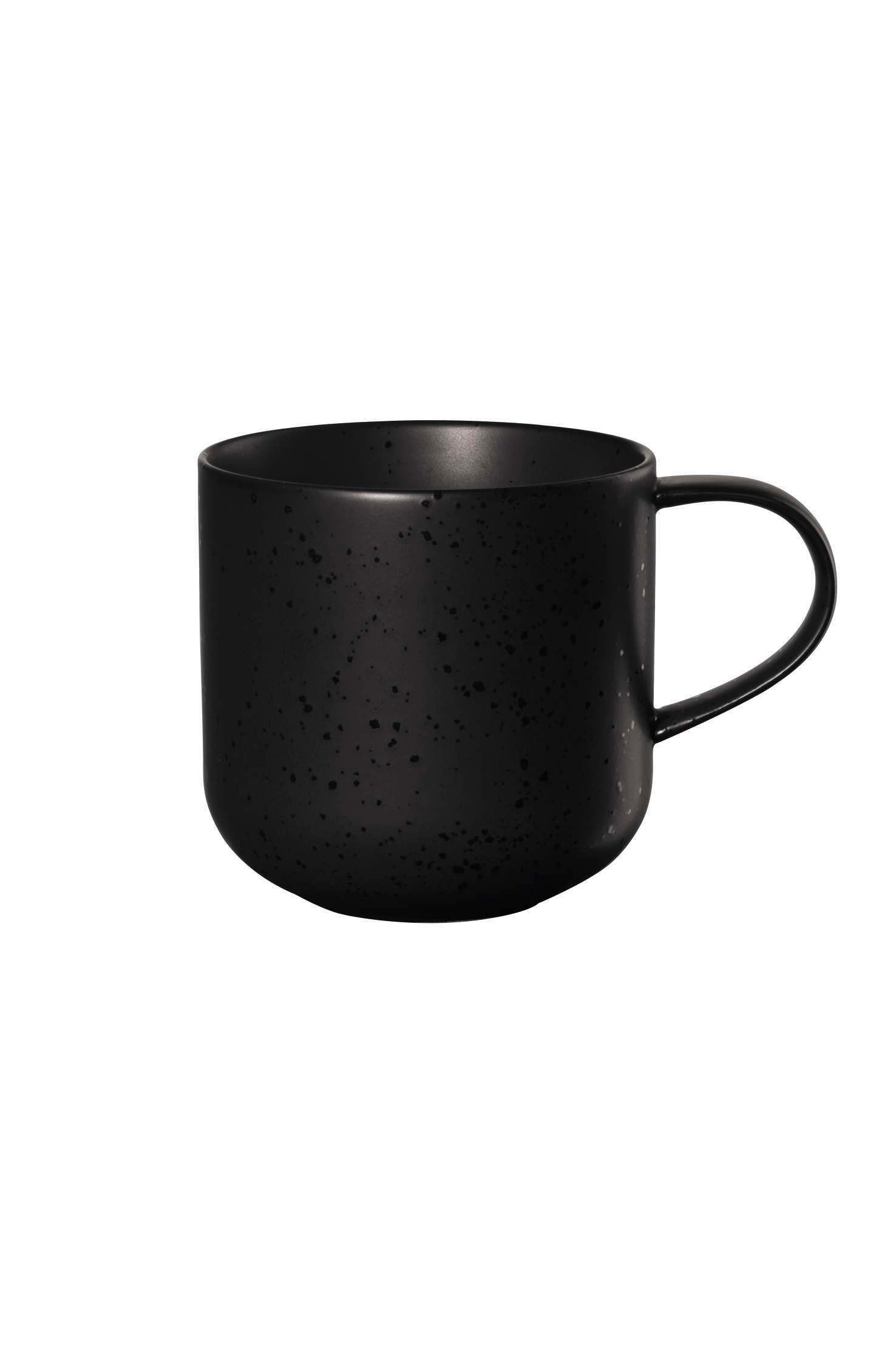 HRNEK NA KÁVU porcelán keramika  - černá, Design, keramika (9,2/9,5cm) - ASA