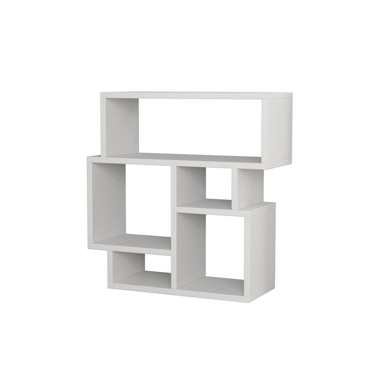 PRÍRUČNÝ STOLÍK, biela - biela, Design, kompozitné drevo (59/22/61cm) - Livetastic