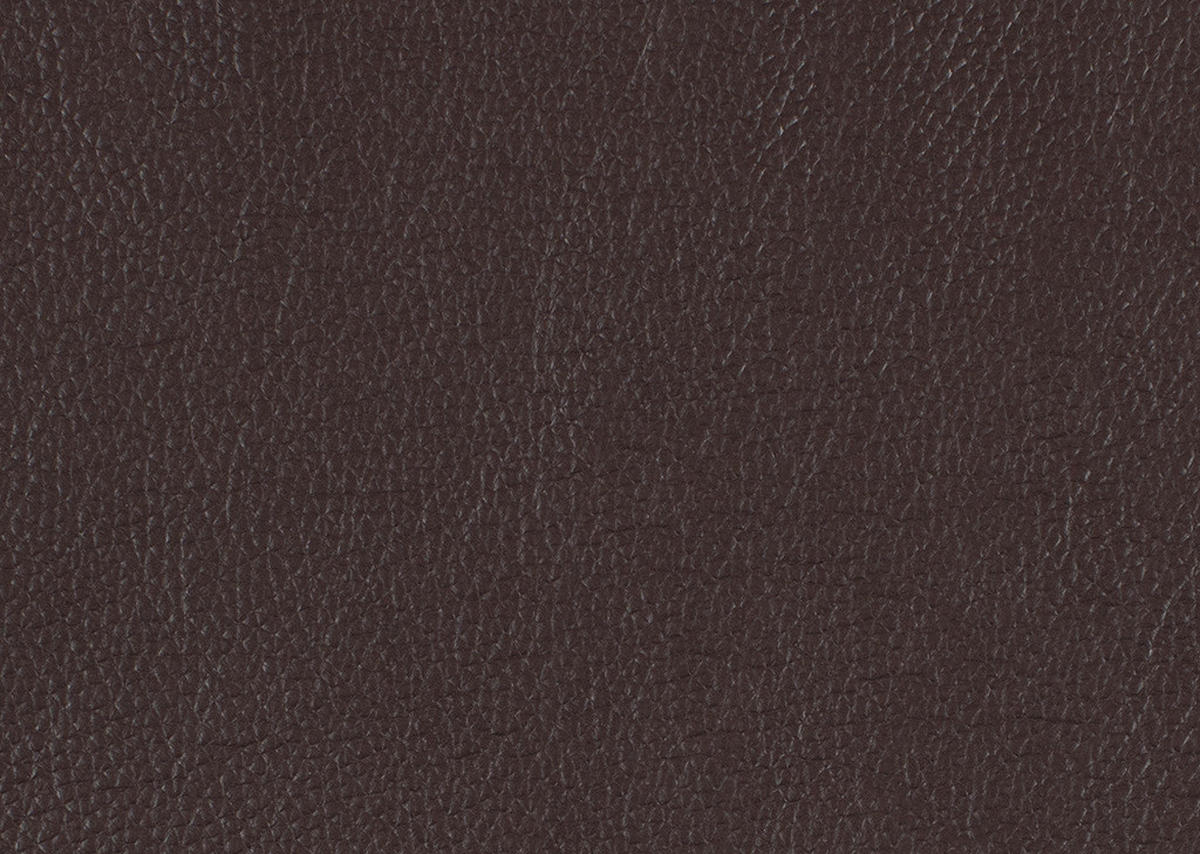 WOHNLANDSCHAFT in Kombination Echtleder/Lederlook Dunkelbraun  - Chromfarben/Dunkelbraun, Design, Leder/Textil (212/334/157cm) - Stylife