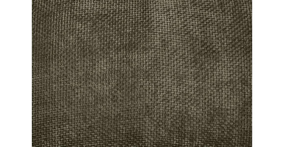 WOHNLANDSCHAFT Olivgrün Struktur - Schwarz/Olivgrün, KONVENTIONELL, Textil/Metall (253/357/188cm) - Carryhome