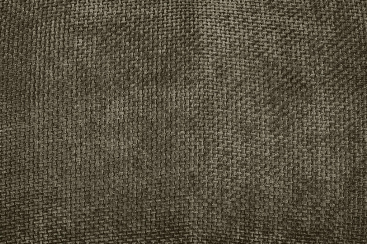 WOHNLANDSCHAFT Olivgrün Struktur  - Schwarz/Olivgrün, KONVENTIONELL, Textil/Metall (253/357/188cm) - Carryhome