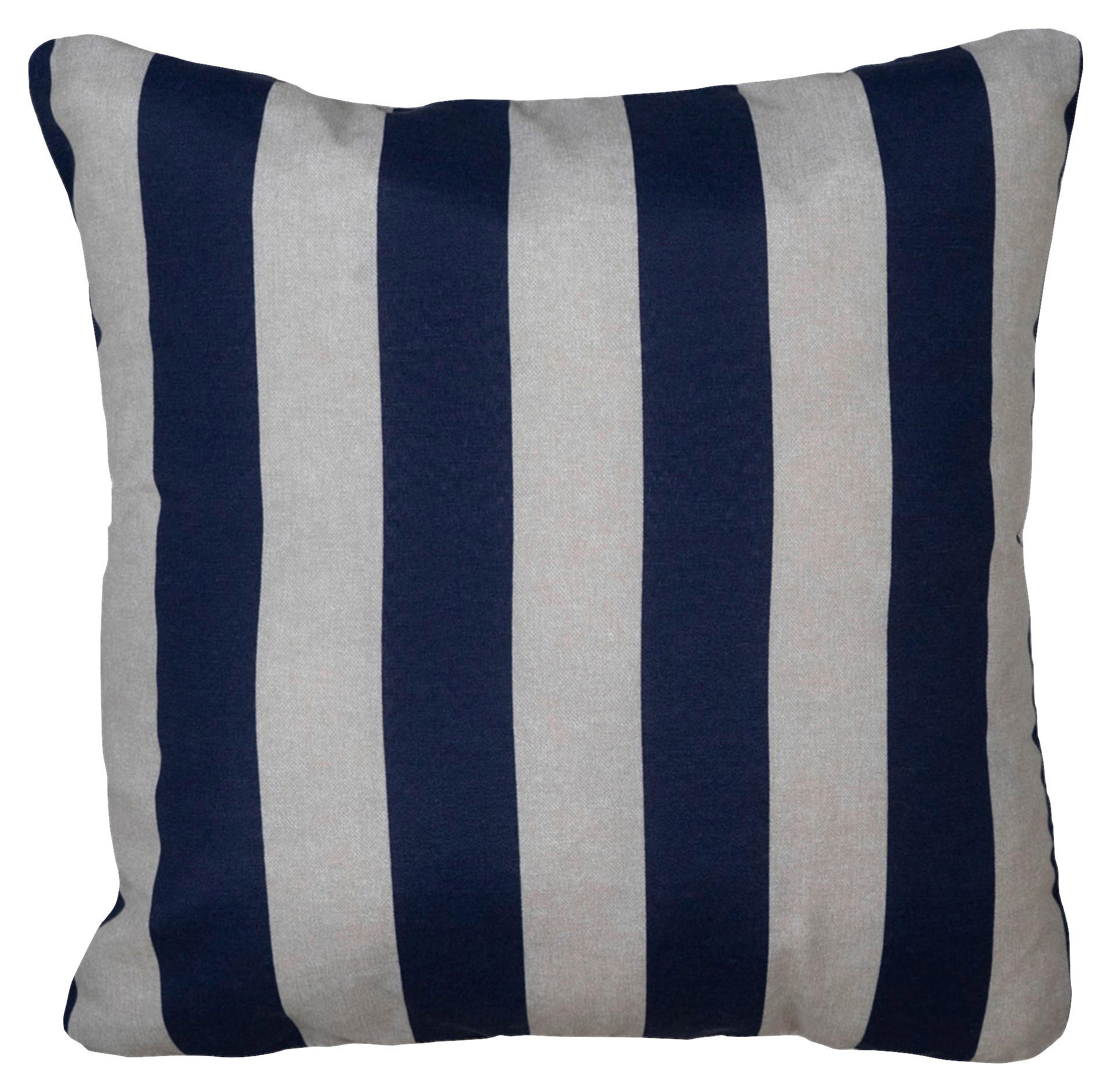 ZIERKISSEN  - Blau/Creme, Basics, Textil (50/50/10cm)