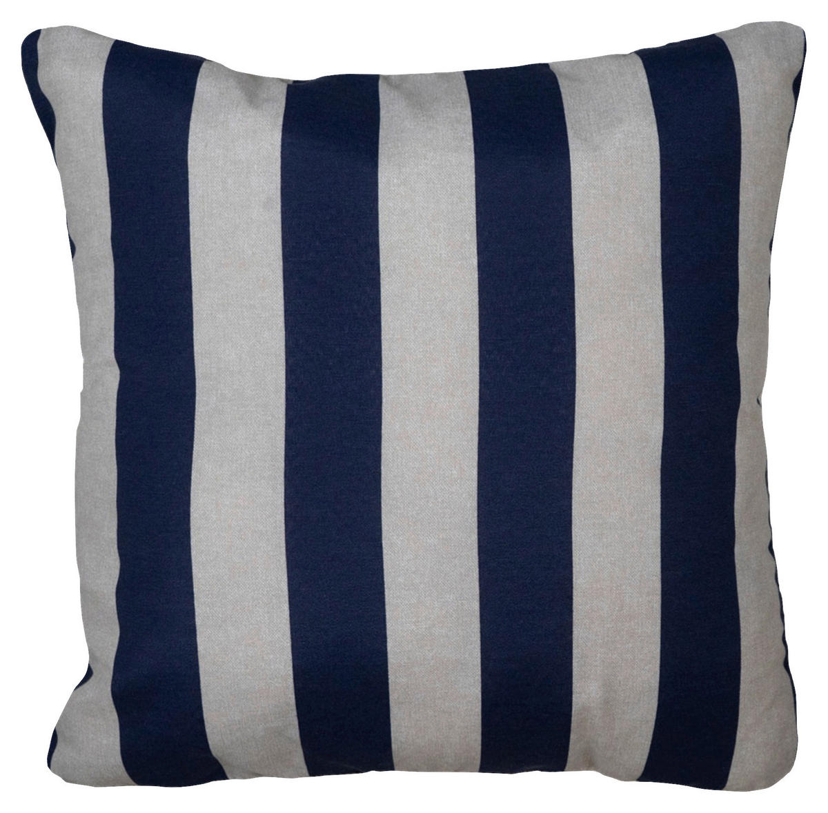 ZIERKISSEN  - Blau/Creme, Basics, Textil (50/50/10cm)