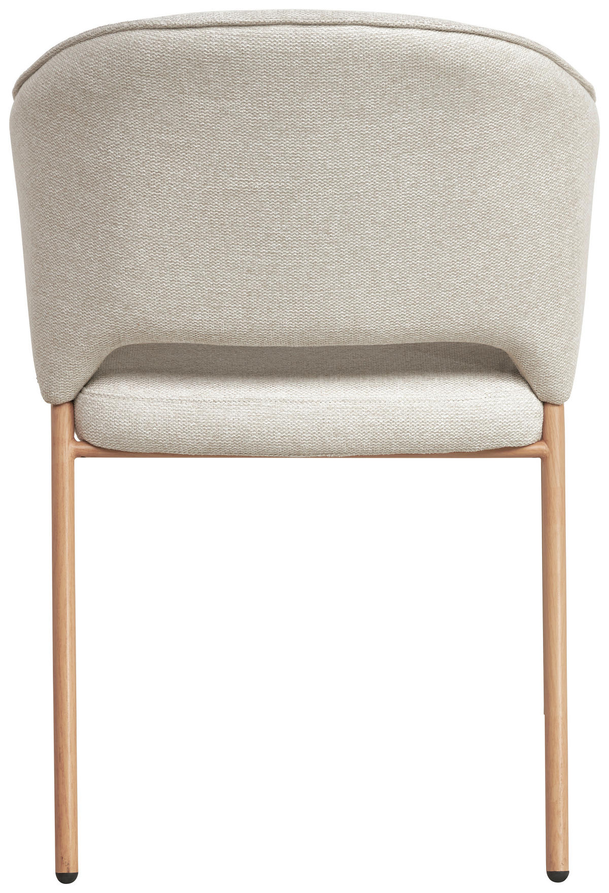 ARMLEHNSTUHL  in Eisen Webstoff  - Eichefarben/Beige, MODERN, Textil/Metall (64/85/57cm) - MID.YOU