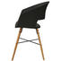 STUHL Lederlook Schwarz - Buchefarben/Schwarz, LIFESTYLE, Holz/Kunststoff (51,5/80,5/52cm) STUHL Lederlook Schwarz - Buchefarben/Schwarz, LIFESTYLE, Holz/Kunststoff (51,5/80,5/52cm)