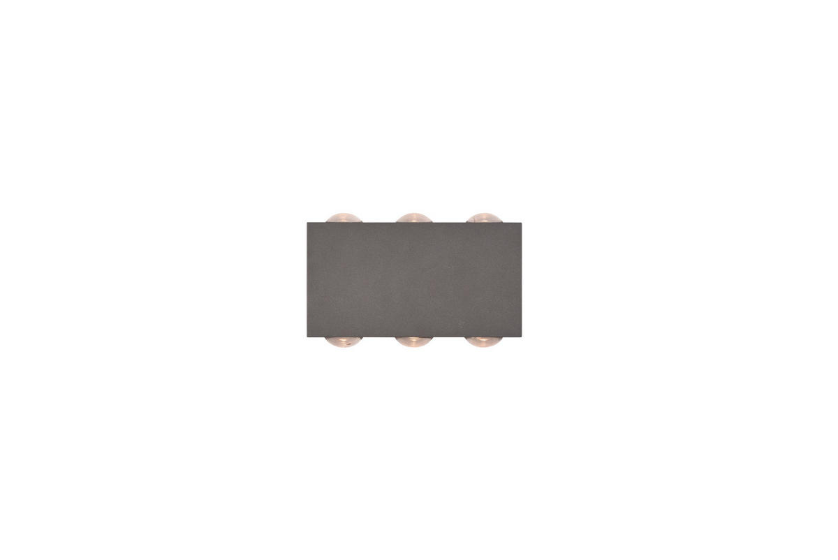 ZUNANJA STENSKA SVETILKA  CLYDE      14/8,5 cm       - antracit, Basics, kovina (14/8,5cm)