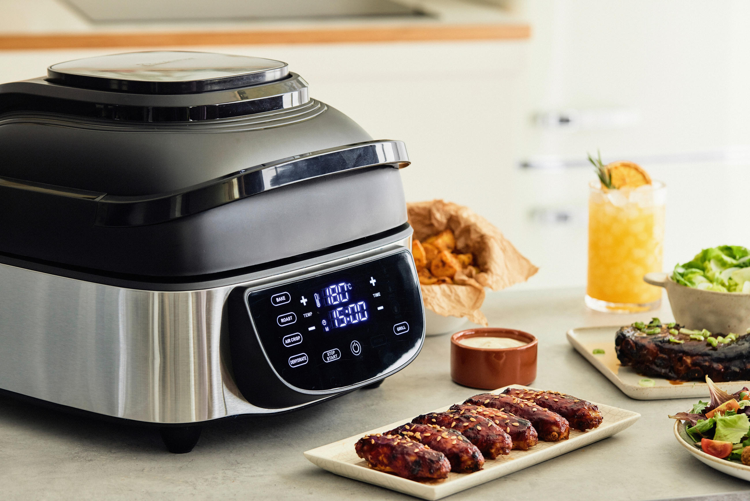 ELEKTROGRILL - Schwarz, Trend, Kunststoff (47,5/38/34,5cm) - Masterpro