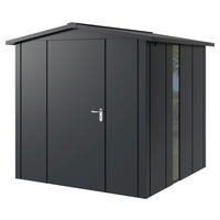 GERÄTEHAUS 237/223/229 cm  - Anthrazit, Basics, Metall (237/223/229cm)