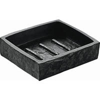 SZAPPANTARTÓ műanyag  - palaszürke, Basics, műanyag (10,4/2,5/7,7cm) - Wenko