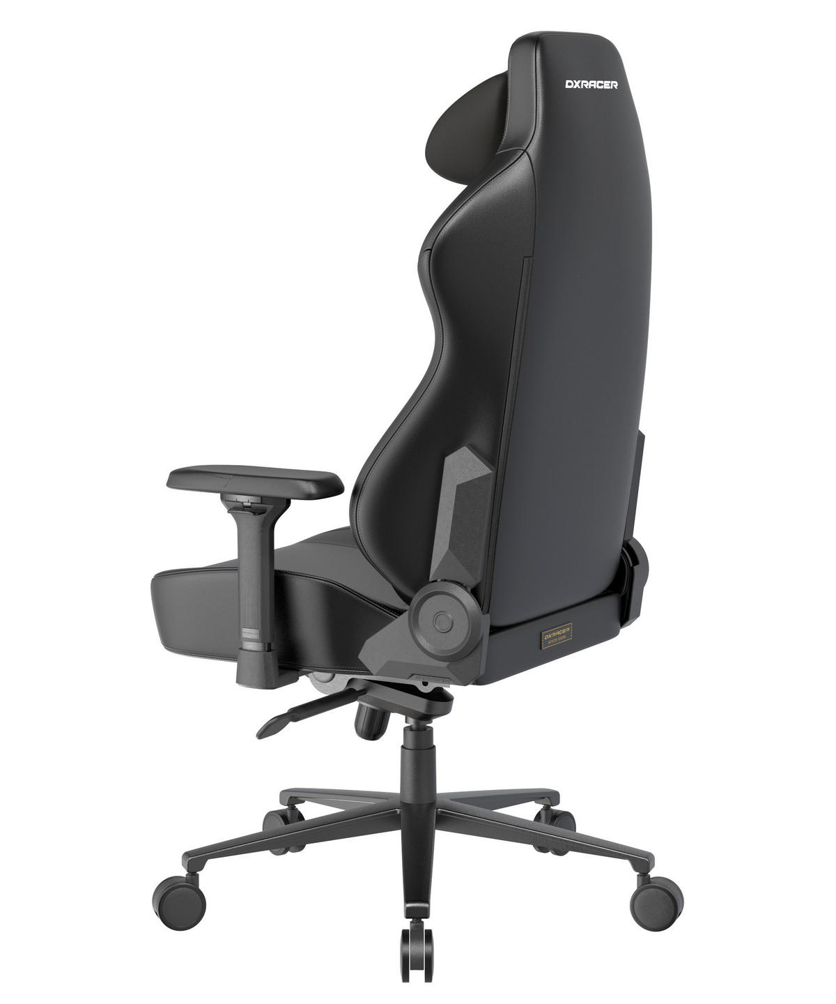 GAMINGSTUHL Schwarz Metall, Textil   - Schwarz, KONVENTIONELL, Textil/Metall (70/132/70cm) - Dxracer